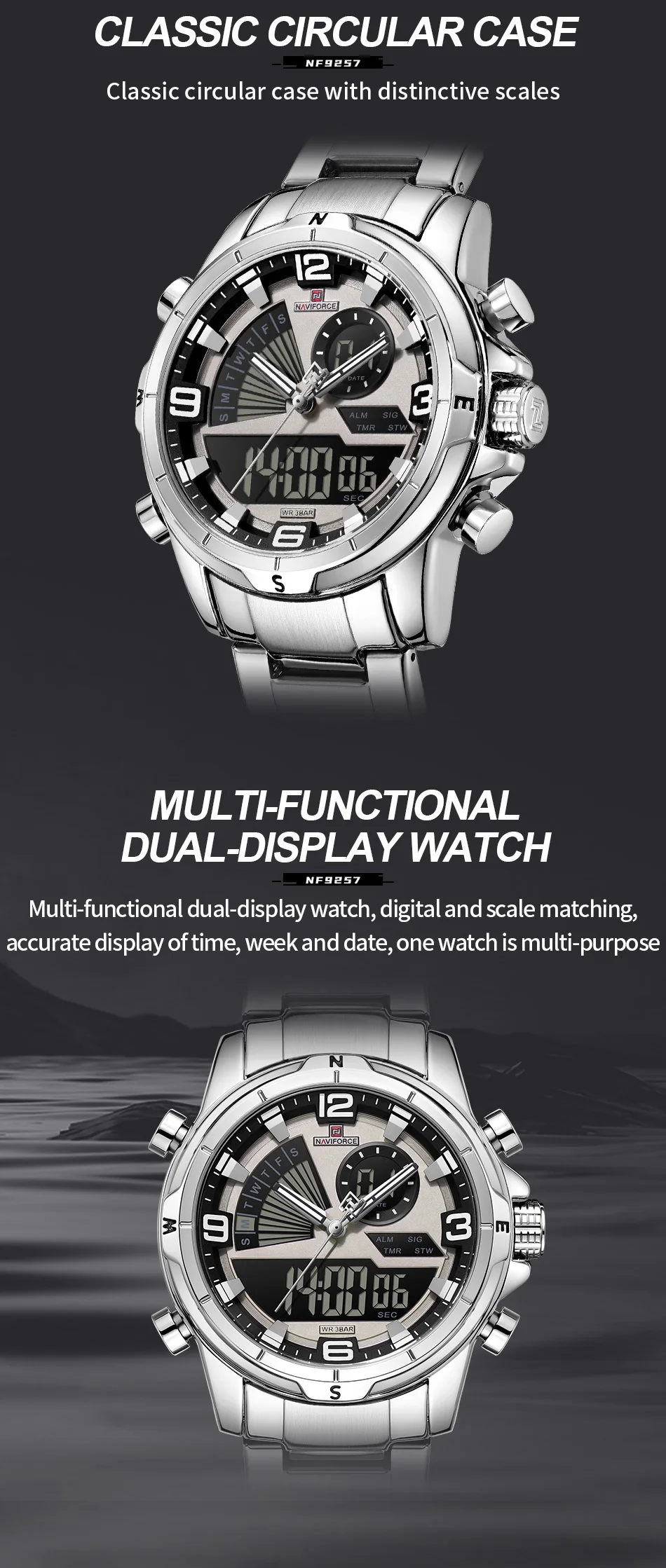 NAVIFORCE 9257 Men’s Watch 7