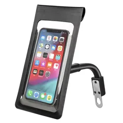 Waterproof TPU Touch Screen Smartphone Bike Mount (Rearview mirror)