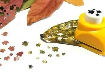 New pattern Miniature model Leaf Maker Sand Table Scene Modeling Tool DIY Leaf paper