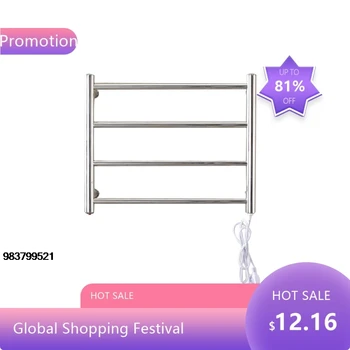 ราวแขวนผ้าเช็ดตัวแบบติดผนังไฟฟ้า IP56 ปี 1842  ทำจากสแตนเลส 304 ดีไซน์ทันสมัย รูปทรงสี่เหลี่ยม 1