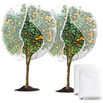 Garden Insect Plant Netting Cover with Zipper H in-Shape Bag for Protecting Plant Fruits Flower From Insect Bird Eating