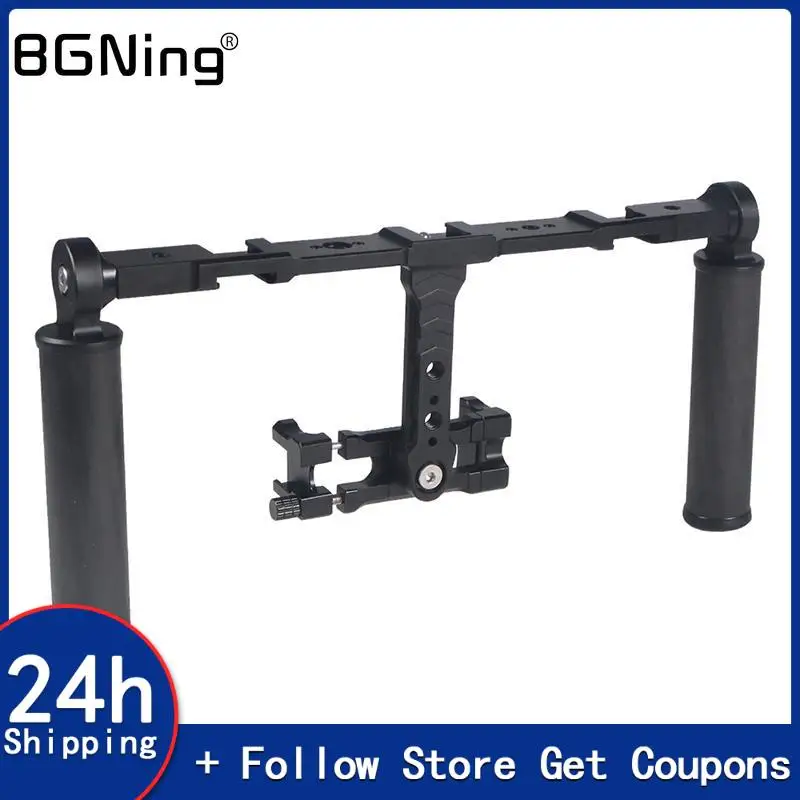 Stabilisateur Cardan Double Poignée avec Support V-Lock ou Phone Holder