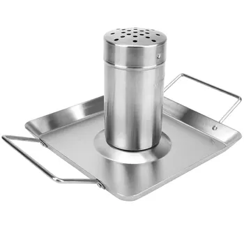 스테인리스강 로스트 치킨 팬, 맥주 로스트 치킨 팬, 바베큐 로스팅, 분리형 그릴 거치대, 야외 바베큐 도구 상품 이미지