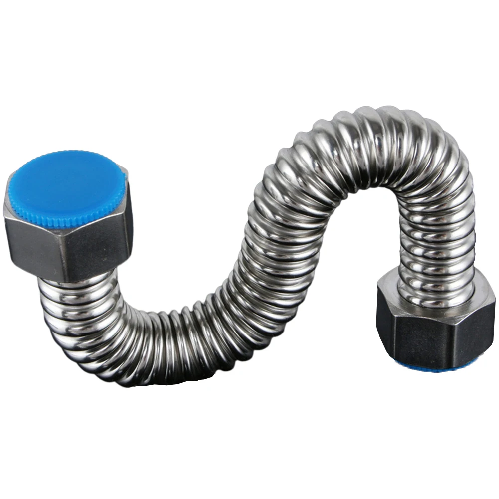 

Connector Pipe Hose Corrugated Water Heater Connector Flexible Adjustable Durable Flexible Water Heater Connector