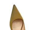 Women 7.5cm 10.5cm High Heels Daily Retro Party Pumps Lady Concise Holiday Dress Low Heels Elegant Formal Satin Drag Queen Shoes 3