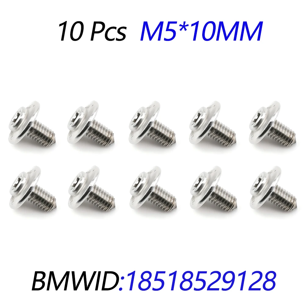 Verkleidungs-Edelstahlschrauben für BMW R1200GS R1250GS R1300GS F900GS Adventure R1200RT S1000XR S1000RR/R F900R F900XR F850GS – Detail 12