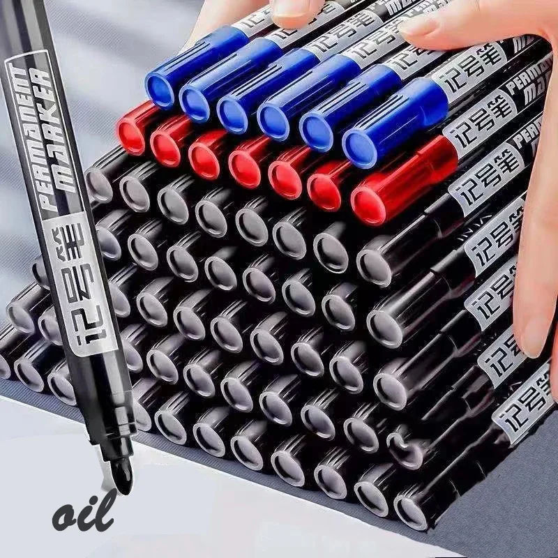 Permanent Markers Writing Pens Graffiti Marker Pen for Tire Fabric Wood Leathern Art 10PCS