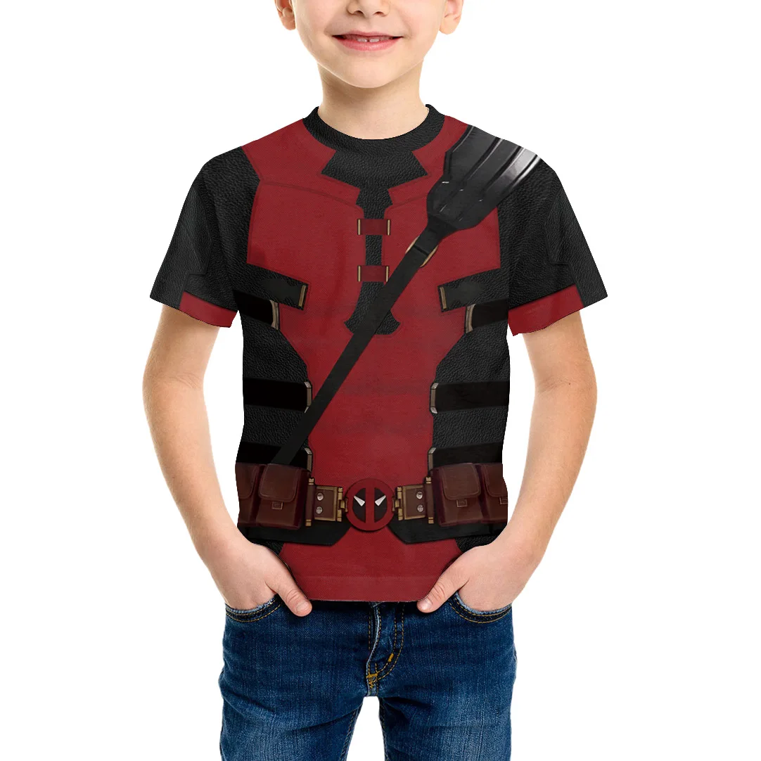 Super-Héros Hommes Film Deadpool Wolverine Cosplay Kostüme Halloween Combinaison Performance Fête Zentai Body – Detail 32