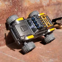 Turbo Racing 1:76 C81 C82 RC Truck Car Mini Full Proportional RTR Car Toy With Cool Lights Mountain Car for Kids And Adults Gift 2