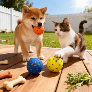 Smart Bouncing Dog Toy Ball 1