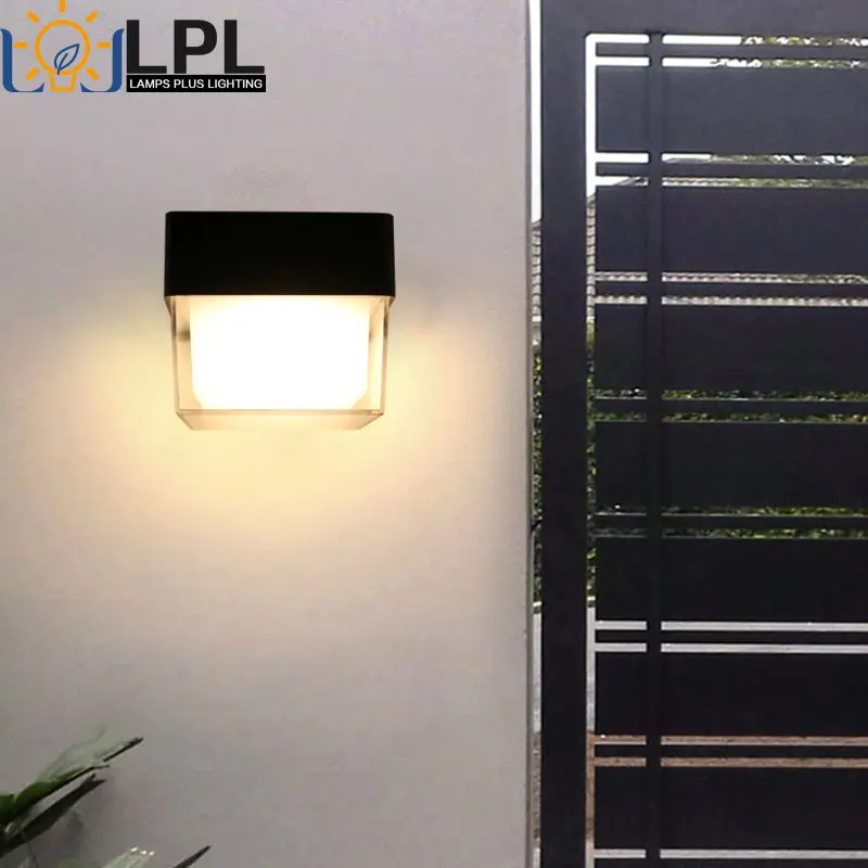 

IP65 Waterproof LED Wall Light,Modern Nordic Design,Outdoor Light, Ideal for Living Room,Conservatory or Garden, 9/18W, 110/220V