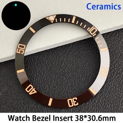 Premium 38mm Sloping Aluminum - Ceramic Bezel Insert - 38mm (8 ceramics)