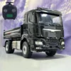 Toys 4x4 1/14 Hydraulic RC Dumper Trucks Metal Cabin Radio Control Assembled Tipper Car Light Sound  Vehicle Models for Boys 1
