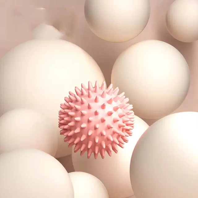 1PC durable PVC prick massage ball trigger point exercise fitness hand and foot pain relief plantar fasciitis relief hedgehog ba 3