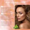 Highlight Oil Stick Set Party Ball Performance Makeup Ball Liquid Fluorescent Highlight Oil Body Glitter Oil High-Gloss Set 5