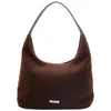Women Plush Shoulder Bag Cute Fluffy Tote Handbag Large Capacity Soft Plush Top Handle Bag Cute Fuzzy Purse for Autumn Winter