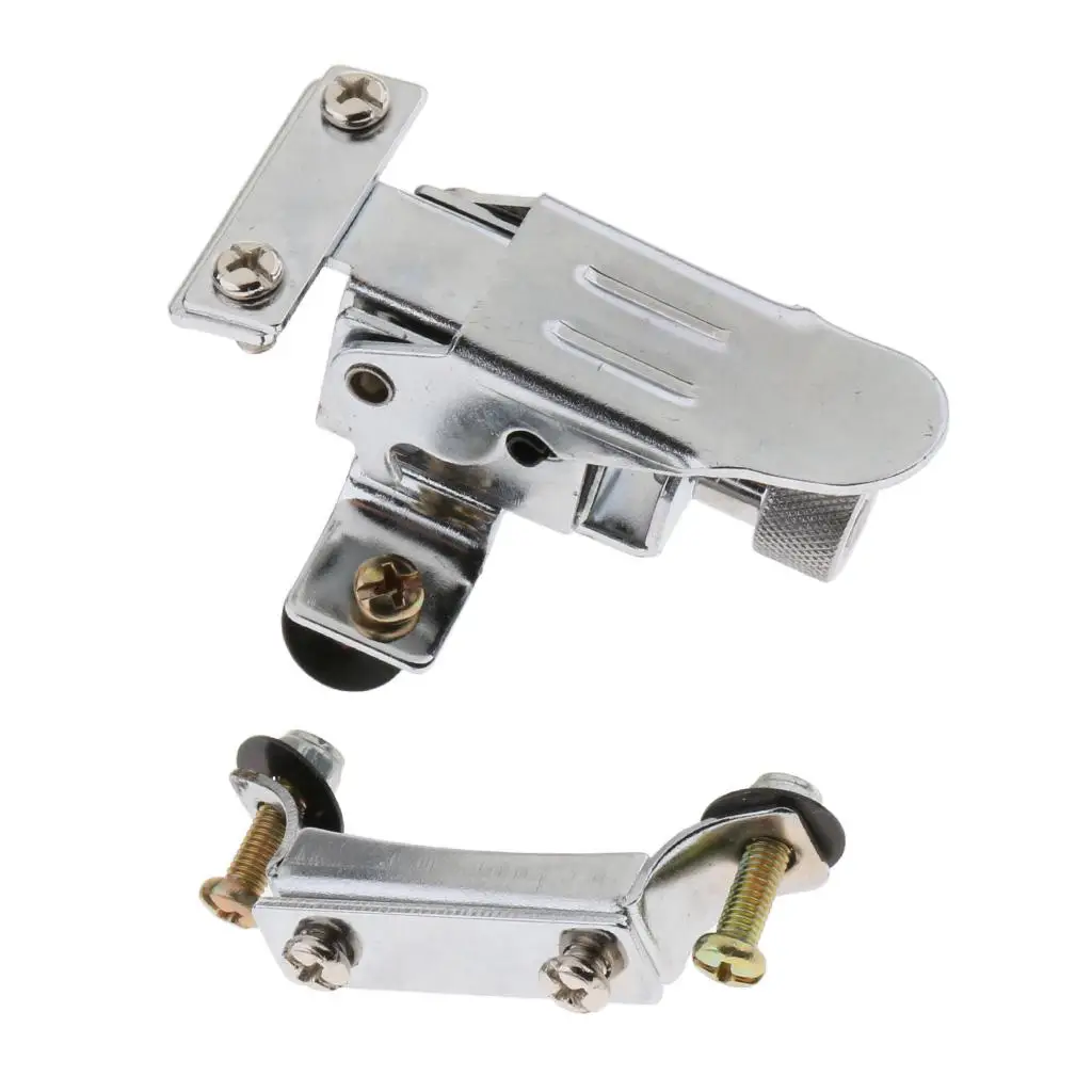 1 Set Metal Snare Drum Throw Off Strainer Regulator Strainer Drum Clamp for Drum Set Replacement Parts Accessories