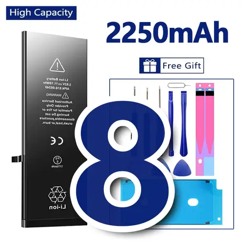High Quality 0 Cycles Battery For iPhone SE 2 4 4S 5 5S 5C 6 6S 7 8 Plus X XR XS 11 Pro Max 7P For  iPhone7 iPhonese 6splus - Image 35