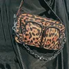 Haven sport Trendy Vintage Fashion Style Leopard Texture Print Shoulder Bag for Women Hip Hop Street Style Cross-body Bad Female 1