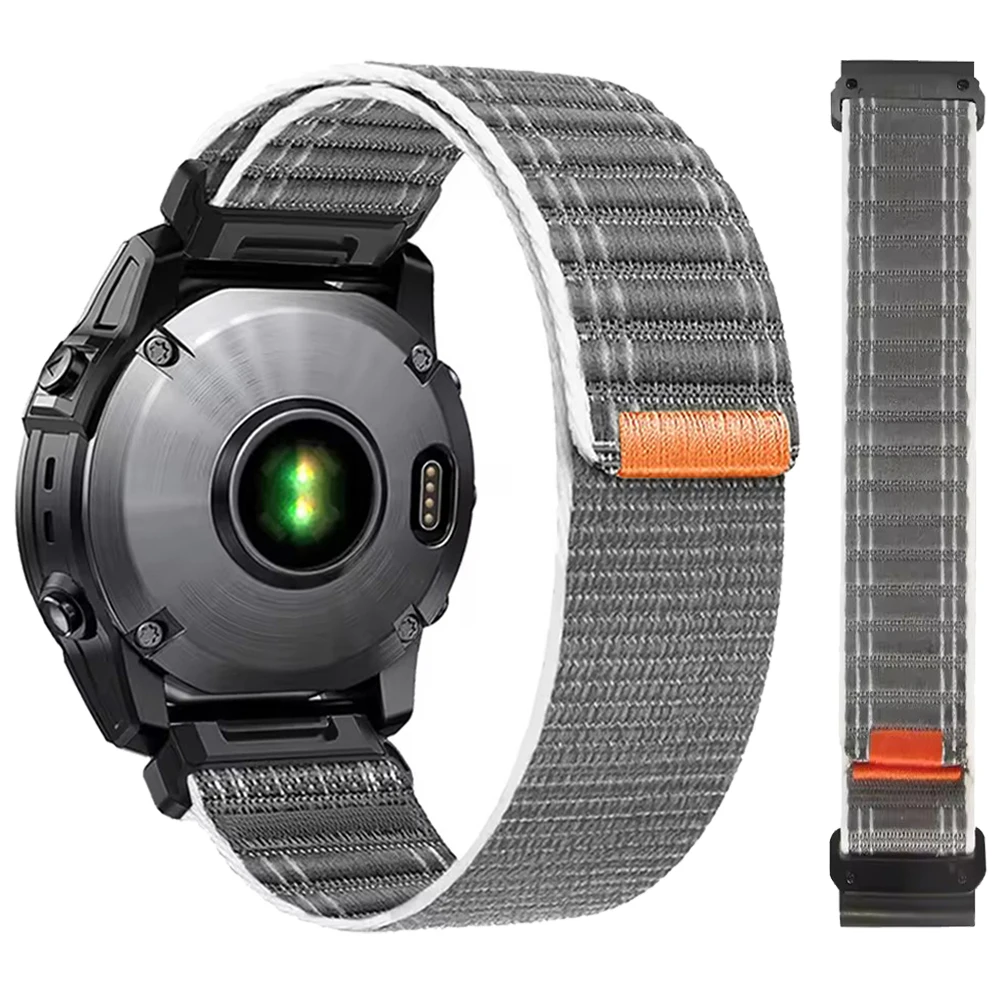 Versatile QuickFit Nylon Loop Strap - 22mm/26mm Braided Watchband