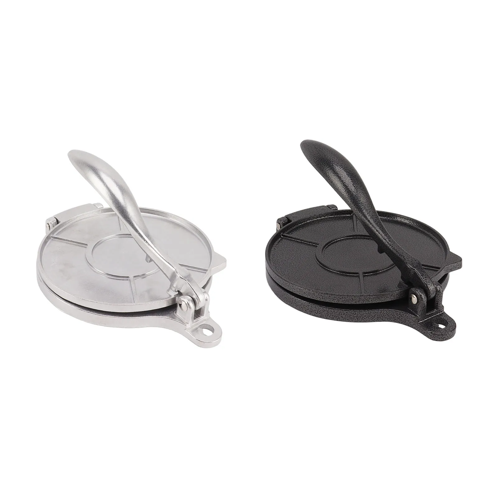Manual Biscuit Press, Tortilla Press Aluminum Alloy Manual Tortilla Maker Pressing Tool for Pizza Pie Patty Making