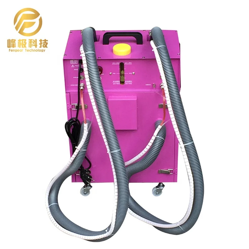 

Carpet Textile Embroidery thread cleaning machine, Double head double motor. Simple operation. high efficiency, save labor cost