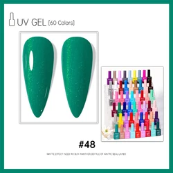 15ml Neon Gel Nail Polish Set - Vibrant Multi - Color Collection (48)