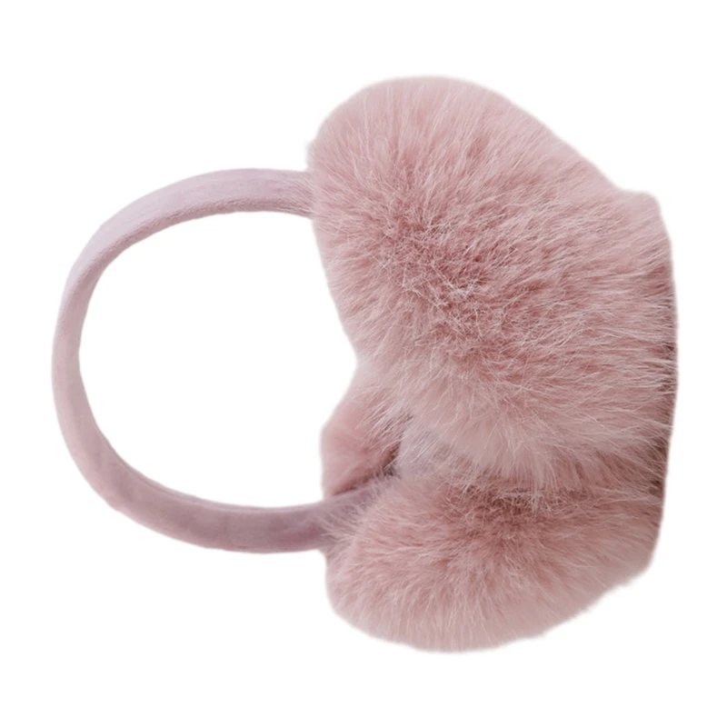Teens Girl Skiing Ear Muffs Lovely Furry Ear Protectors Outdoor Sports Earmuffs
