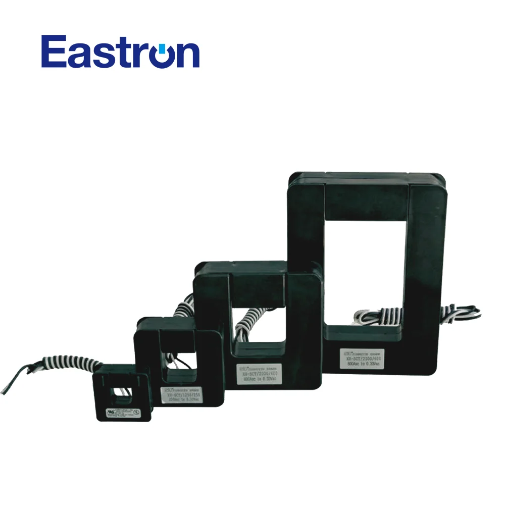 

ESCT-U125 Series, 50-630A/0,333 V трансформатор тока с разделенным сердечником