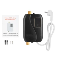 Chauffe-eau électrique 3500W, chauffe-eau instantané pour cuisines et salles de bain familiales 77-122 ° F 6