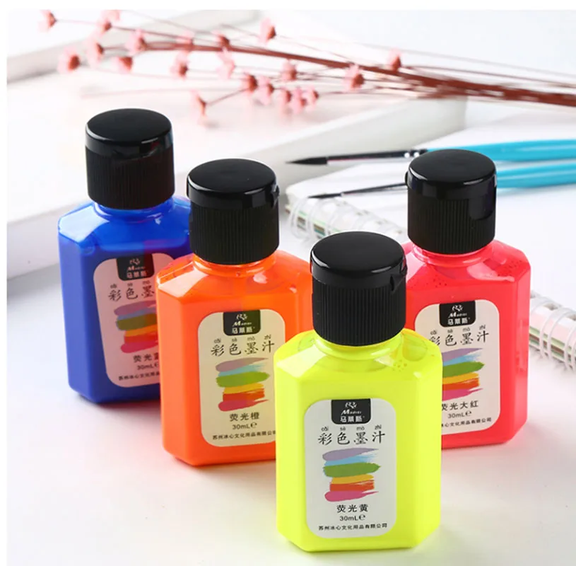 

Matisse 30ML*6 Color Ink Pigment Washable, Suitable For Chinese Painting, Hand-Painted, Illustration And Other Art Supplies