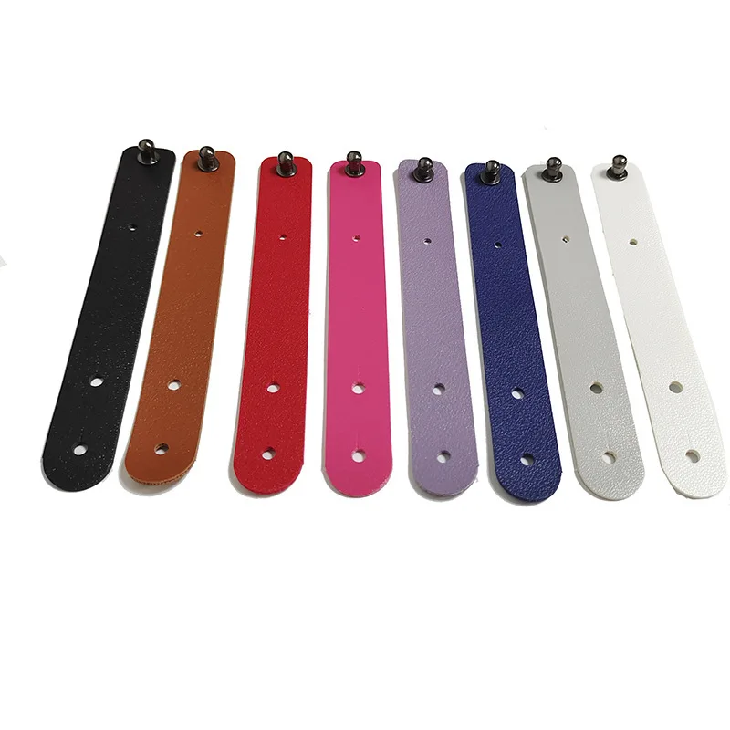 

5pcs PU Leather Buckle Cable Winder Cable Wire Organizer Headphone Cord Holder For iphone samsung USB Charger Data Lines