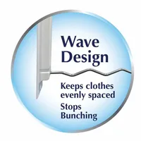 Wall Mounted Retractable Clothes Hanger Space Saving Self-adhesive Foldable Clothing Rack Drying Rack for Laundry Clothes 2