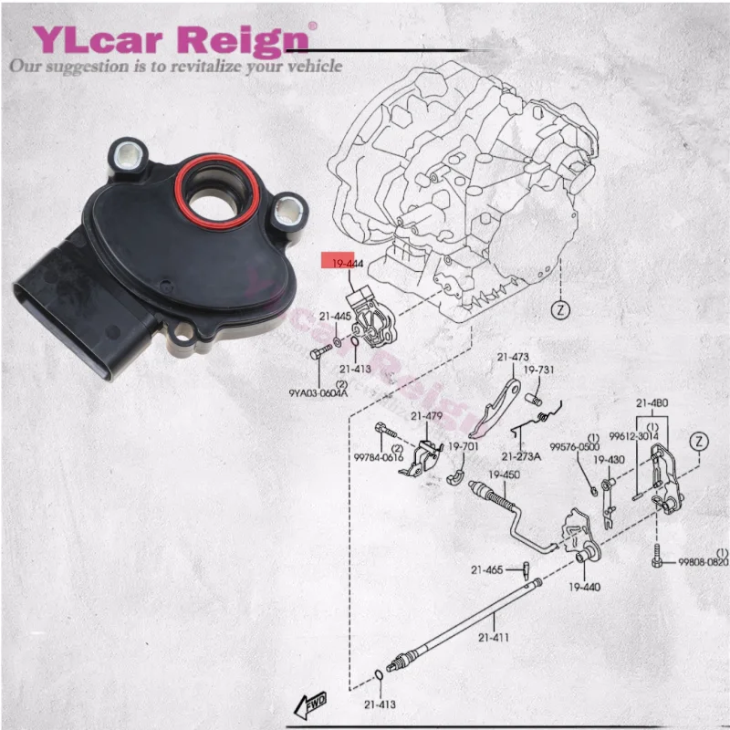 FN4AEL 4F27E FN02-21-444 FN0221444 AV2127 511105 Neutral Safety