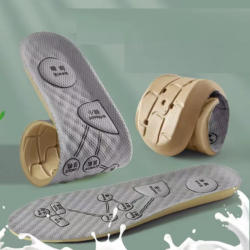 Acupressure on Foot Insoles For Shoes Breathable Deodorant Sport Insoles for Medical Man Women Comfortable Running Shoe Sole shoe insoles