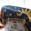 American Country Retro Jacquard Woven Blanket Sun Moon God Sofa Throw Dust-proof Cushion Carpet Cushion Textile Dropshipping 5