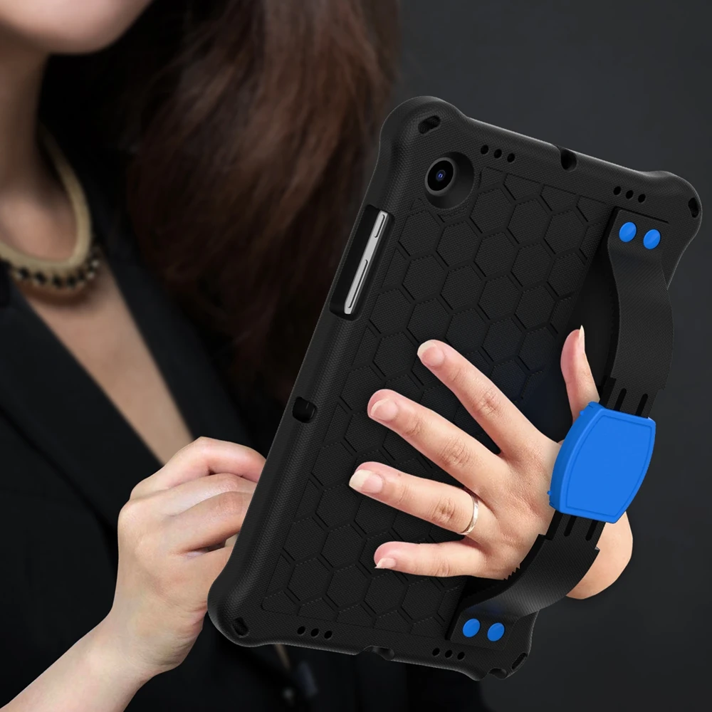 para Samsung Galaxy Tab a8 2022 Case à Prova de Choque Tablet Capa para Galaxy a8 10.5 Sm-x200 X205 com Alça de Ombro Ficar Case Crianças - Imagem 3