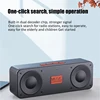Radio FM sans fil bluetooth 5.0, haut-parleur TWS