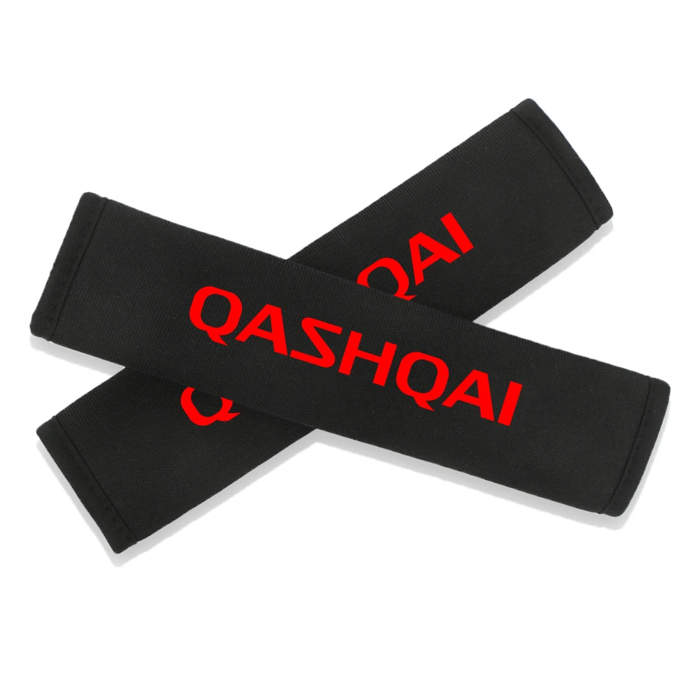 Seat Belt Cover 2Pcs Car Seat Belt Cover Shoulder Protection Pads for Nissan Qashqai j10 2013 2011 2014 J11 Car Accessories Interior