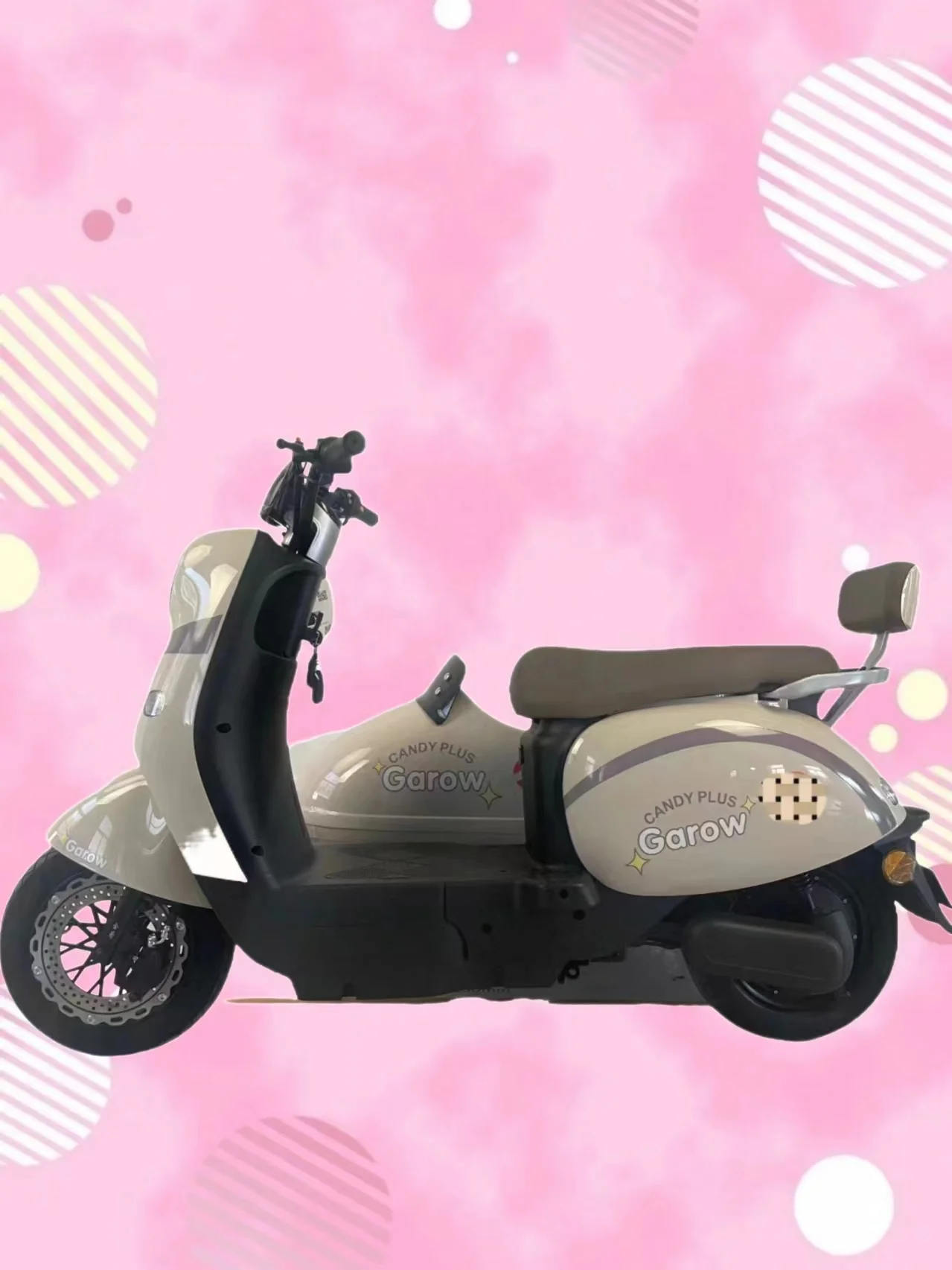 Factory Customizable 72V20AH Electric Straddlt Tricycle Scooter Lithium Battery Powered Steel Frame Adult