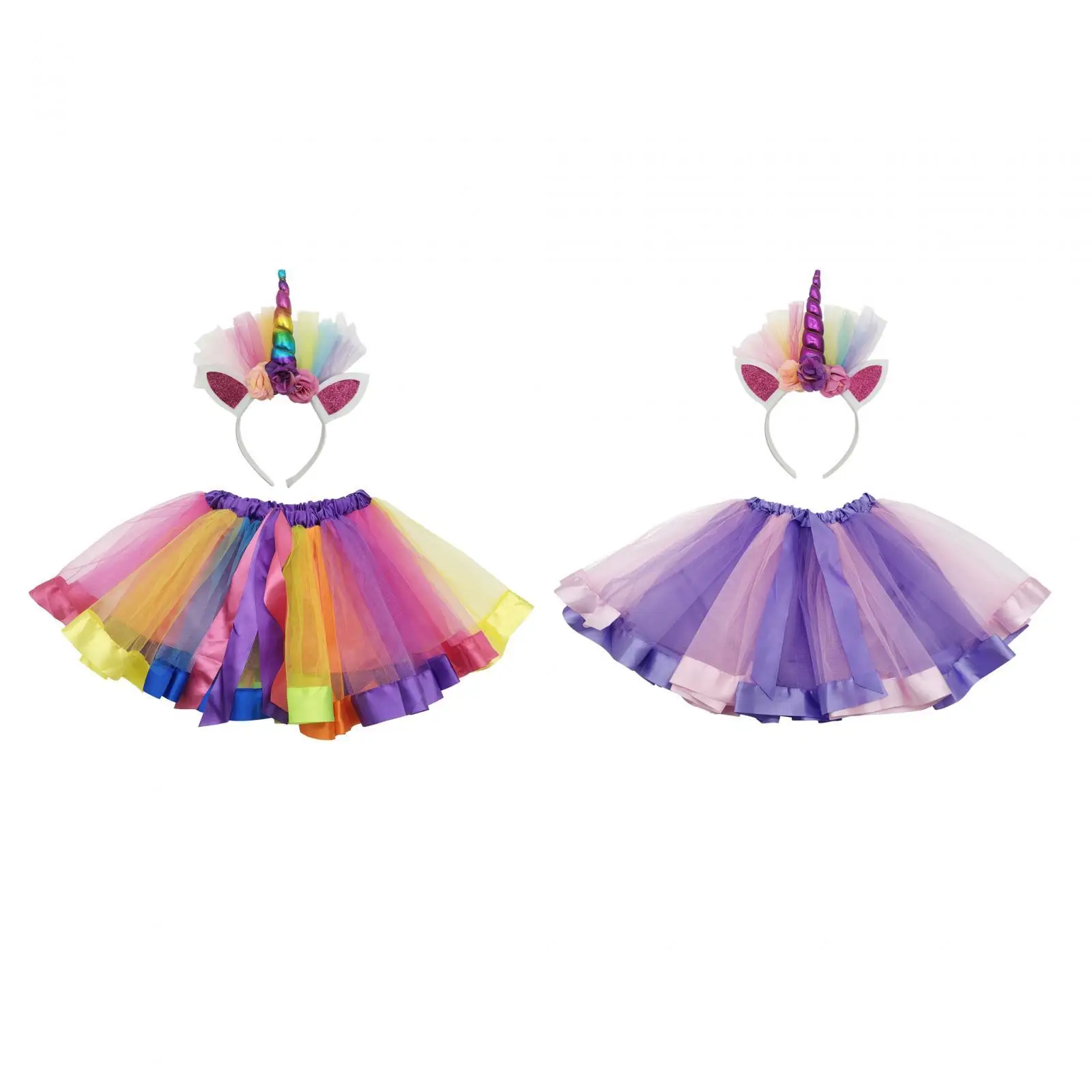 

Tutu Costume Set Costume Props Fairy Wing Skirt Girls Dress up Costume for dance Performance Cosplay Decoration