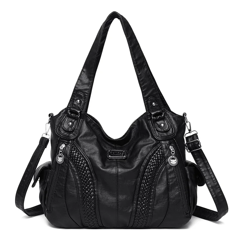 Borse a tracolla da donna morbide di grande capacità di alta qualità borsa a tracolla di lusso per le donne 2024 borse da donna di moda borsa Sac