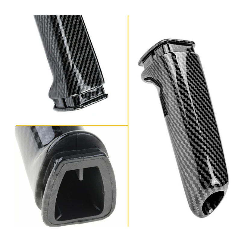 Bmw E46 E90 E92 E60 E39 F30 F34 F10 F20 Brake Handle Cover Carbon Fiber Look ABS Handbrake Grips Car Interior Accessories