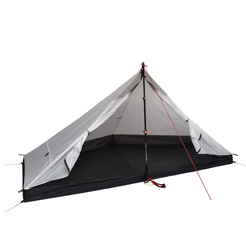Asymmetric Shape 220x63/73x100CM Fit Hilleberg SOULO 1 No-See-Um Net 360 Grams Tipi Tent INNER