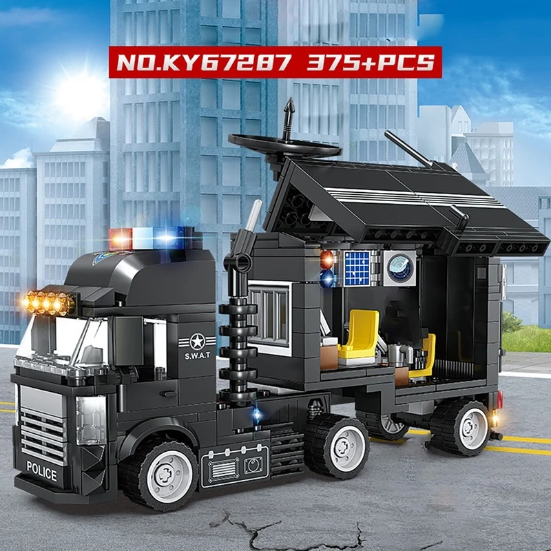 Compatible with Lego City SWAT Militarys Truck Special Car Police Helicopters Set Educational for Boys Gift _ - AliExpress Mobile