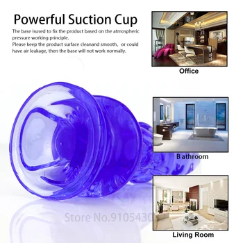 Jelly Dragon scale Dildo Animal Penis Butt Plug Anal Toys For Men vaginal Massage Sexy Toys For Women Men Gay Adult Sex Products 5