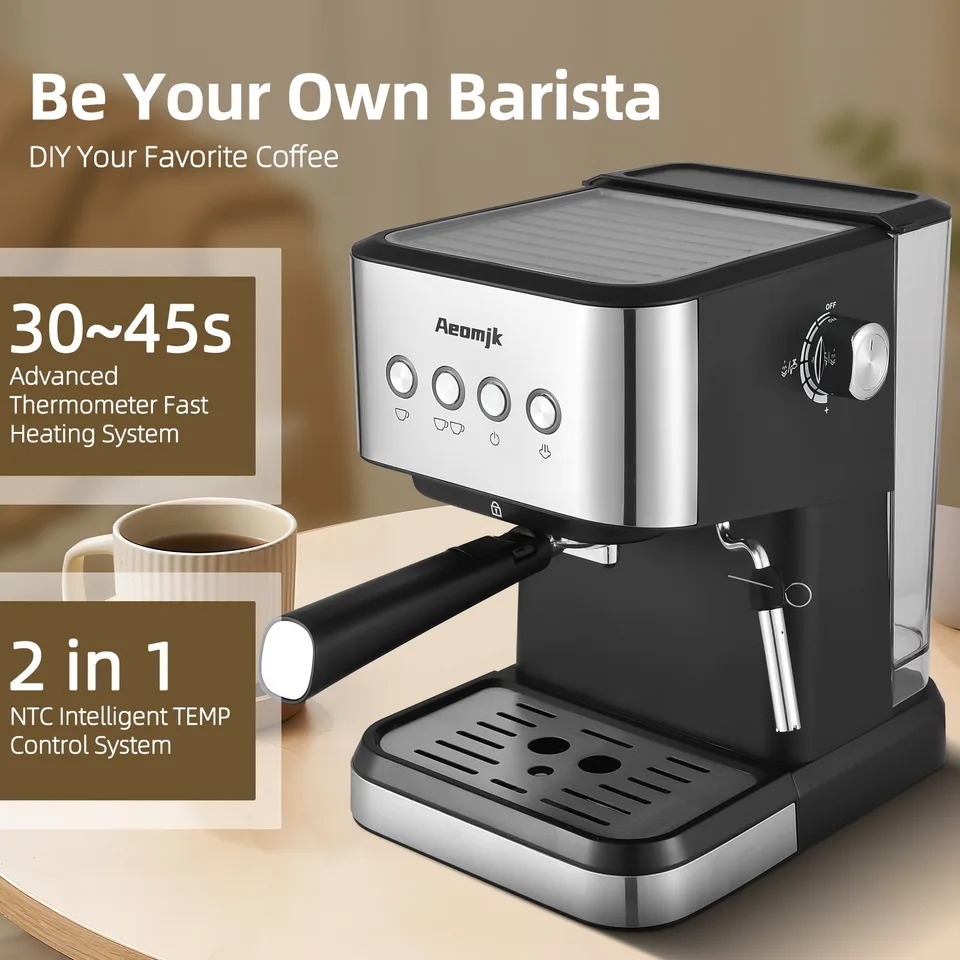 SEVEN&MEコーヒーメーカー、ミルクフロスオールインワン