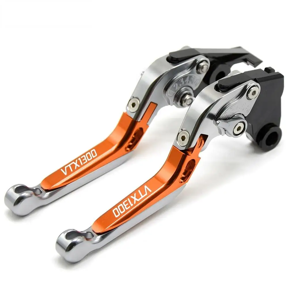 

Brakes Clutch Lever Handle CNC Aluminum Motorcycle Accessories FOR HONDA VTX1300 VTX 1300 2003-2010 2009 VTX1300C 2004 2005