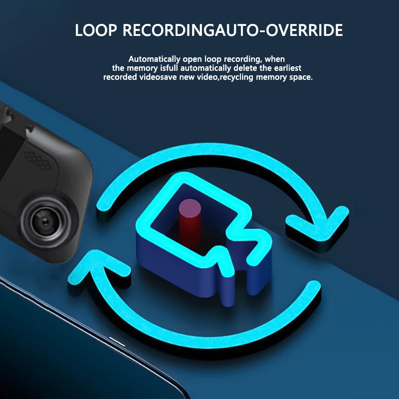 High-definition 1080P streaming car recorder, with an optional rear second camera and 32G memory card