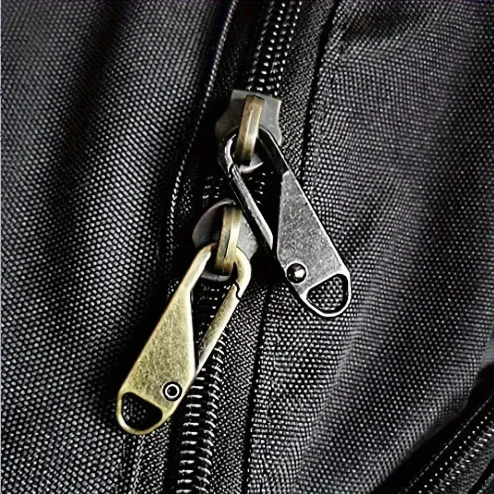 20pcs 지퍼 바느질 당겨 교체 분리형 지퍼 당겨 탭 수하물 의류 자켓 배낭 부츠 지갑 핸드백 코트